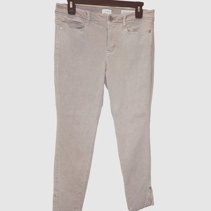 J. Jill Authentic Fit Denim Slim Ankle Khaki Jeans